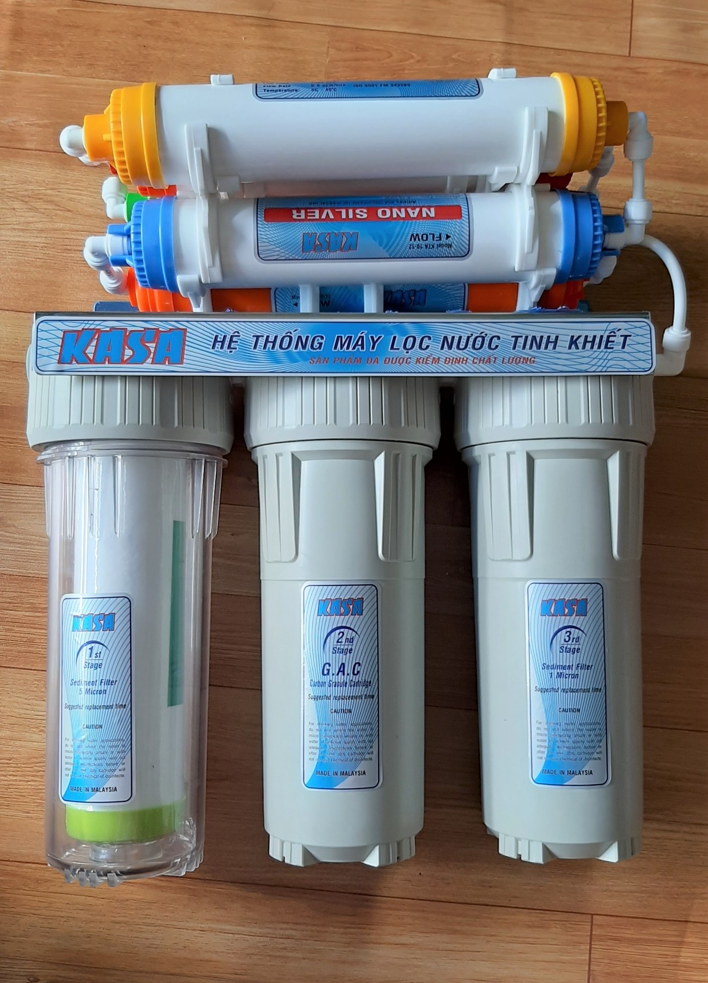 Máy lọc nước công nghệ Nano-Kasa ks08 chất lượng ổn định độ bền cao đẹp dễ lắp ráp