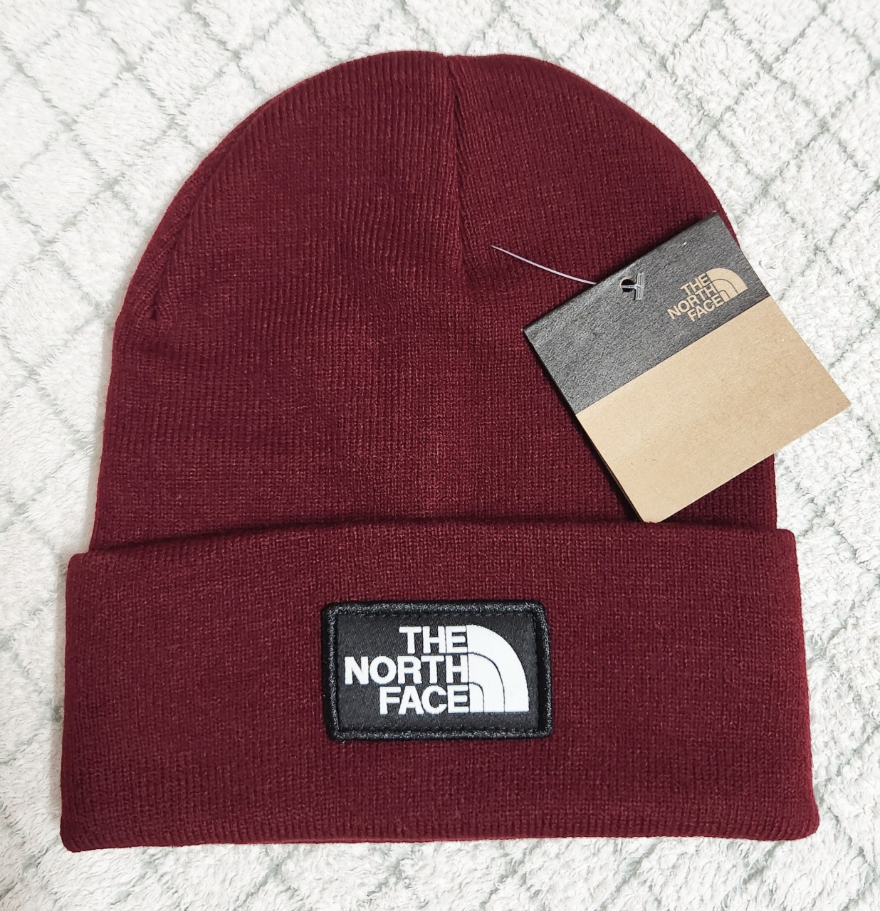Mũ len giữ ấm 2 lớp Unisex the north face