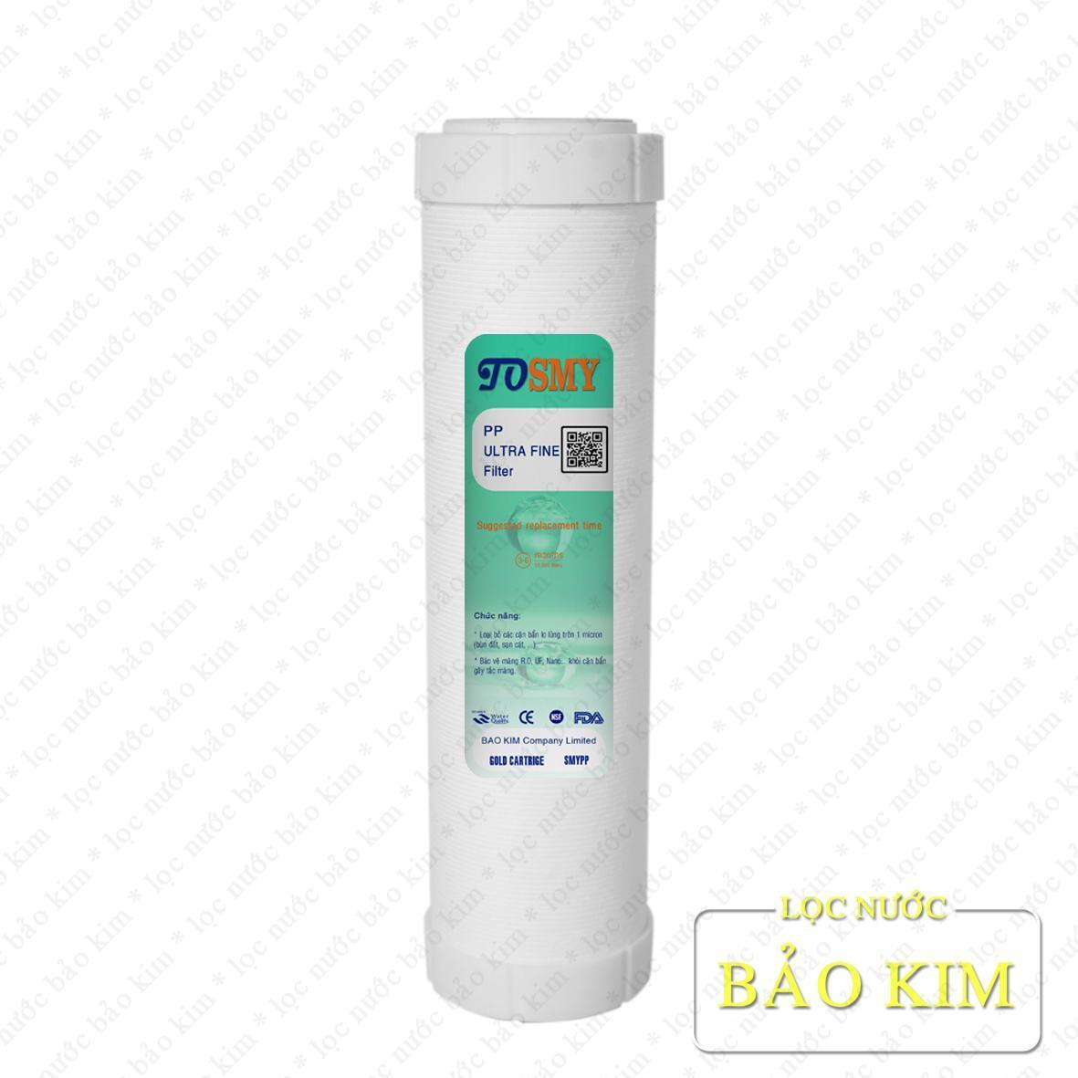 [HCM]Bộ 3 lõi lọc số 123 SMY 10 inch (Ultra fine + Losse carbon + Block carbon_LĐ)
