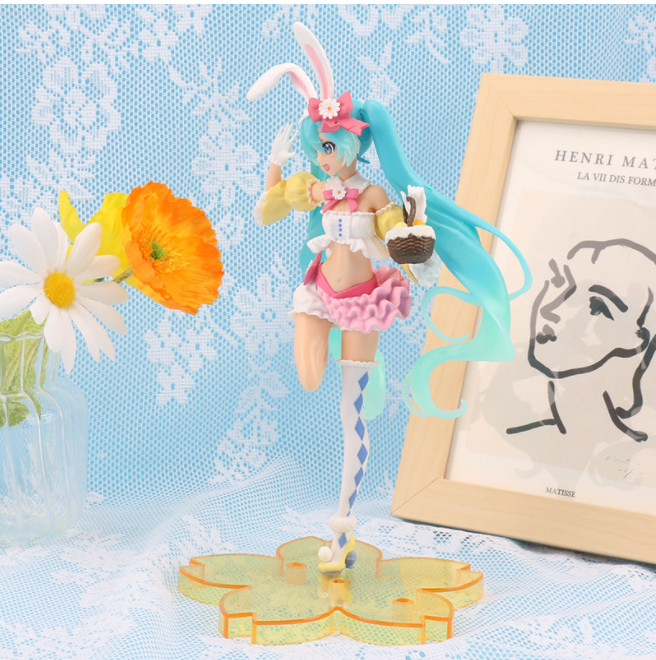 [Figure Anime] Mô hình nhân vật Hatsune Miku Tai Thỏ