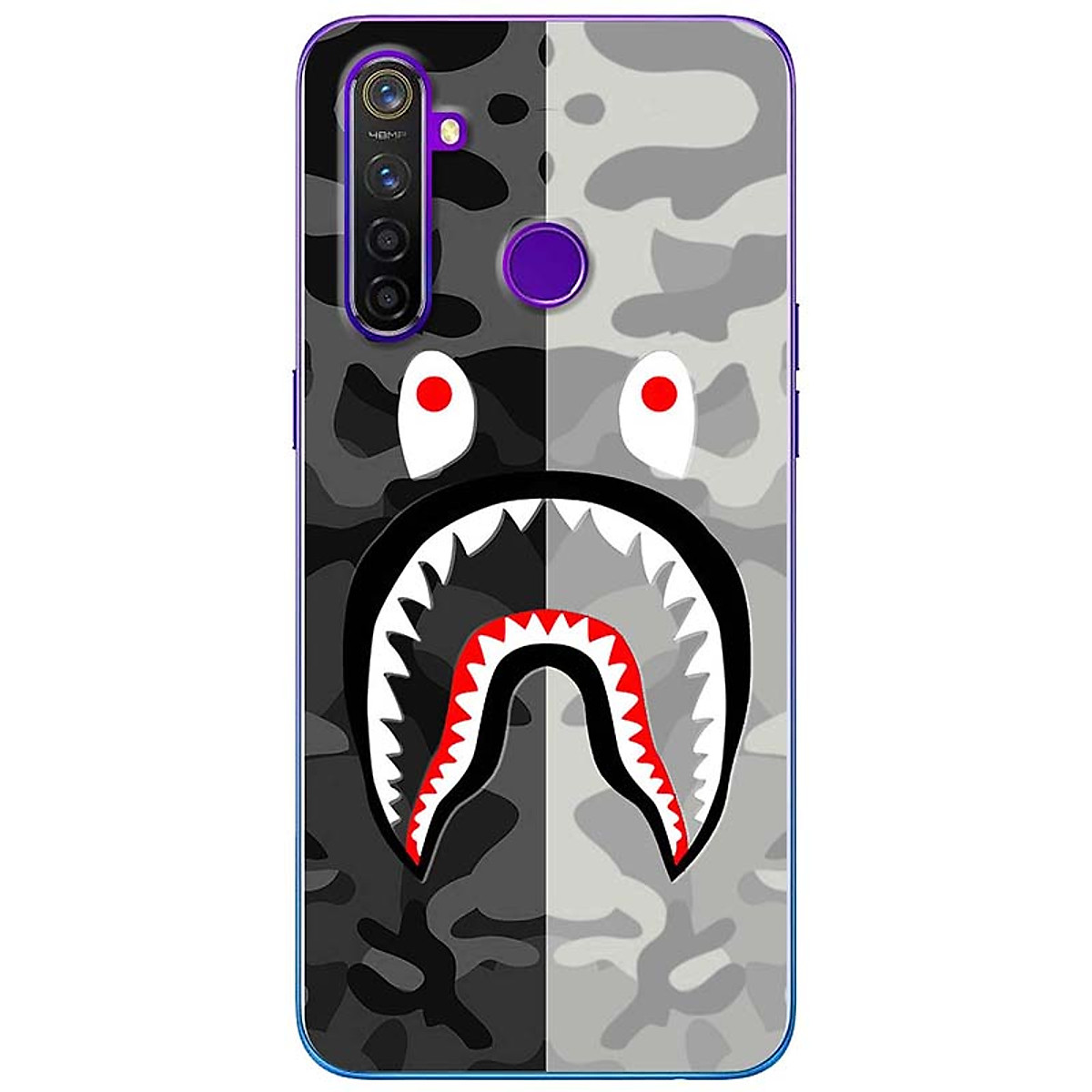 Ốp lưng dành cho Realme 5i mẫu Bape