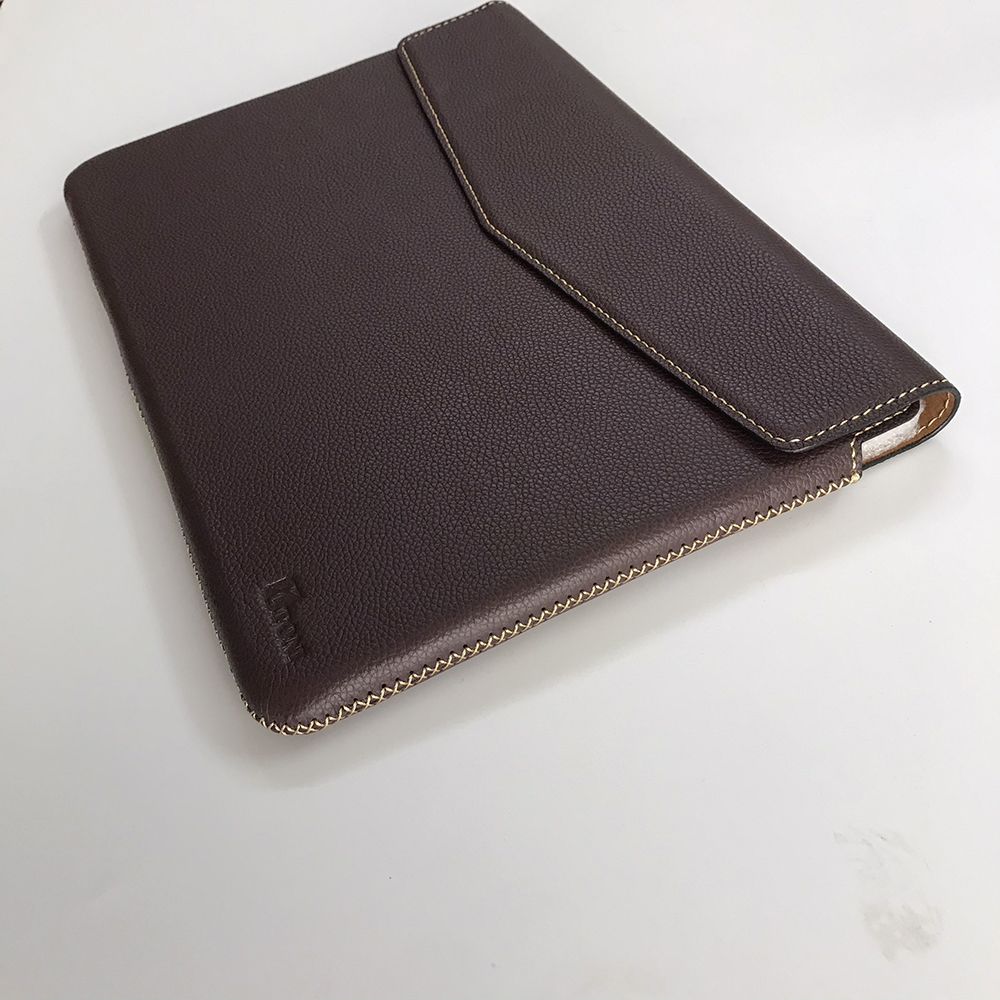 Bao da thật handmade TONI cho Laptop, Macbook, Surface (Đủ Size)