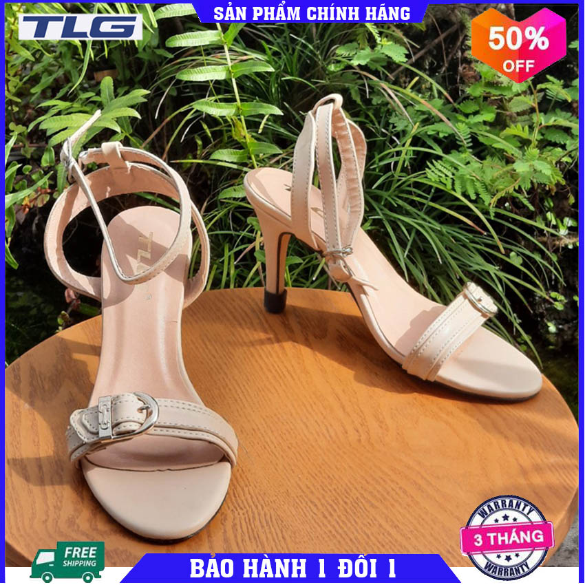 Sandal nữ cao gót Đồ Da Thành Long TLG 21294