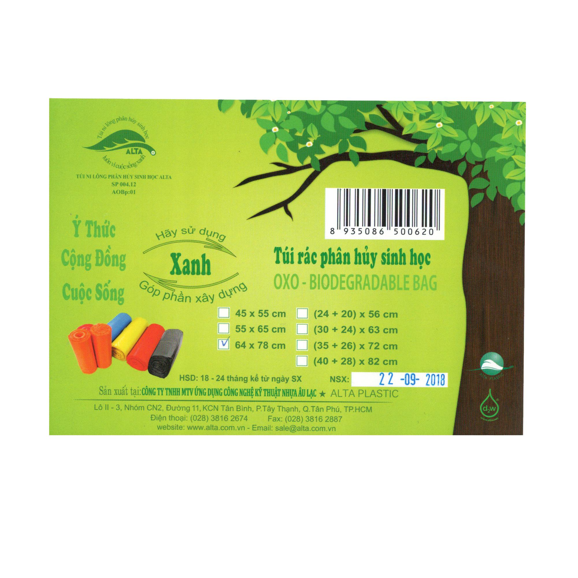 [HCM]Túi rác - Tự phân hủy bảo về môi trường