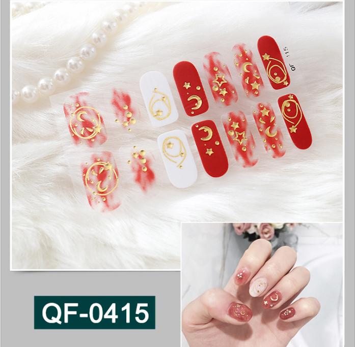 (New) Sticker dán móng tay siêu dễ thương