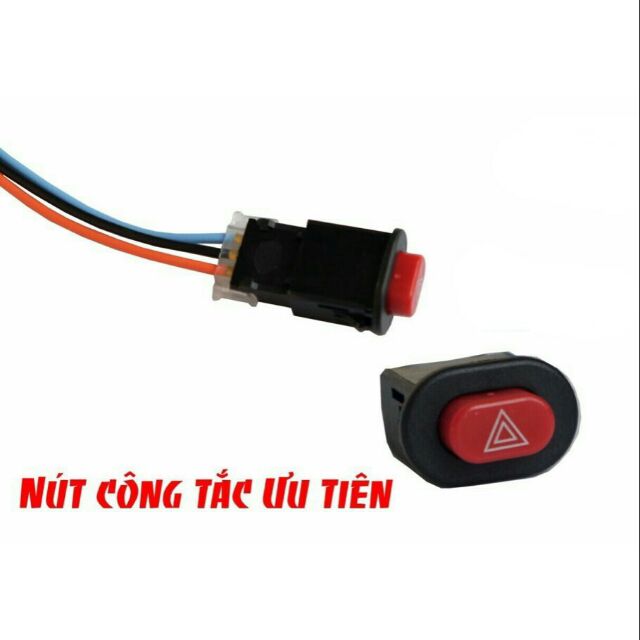 Công tắc Hazard khẩn cấp nhấp nháy 4 bóng xi nhan