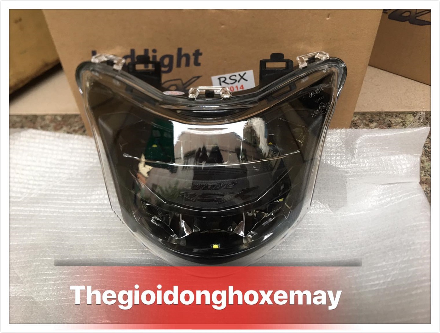 Pha Đèn Xe Máy 2T Cao Cấp LEDLIGHT Cho Xe Máy -Wave RSX 110 FI