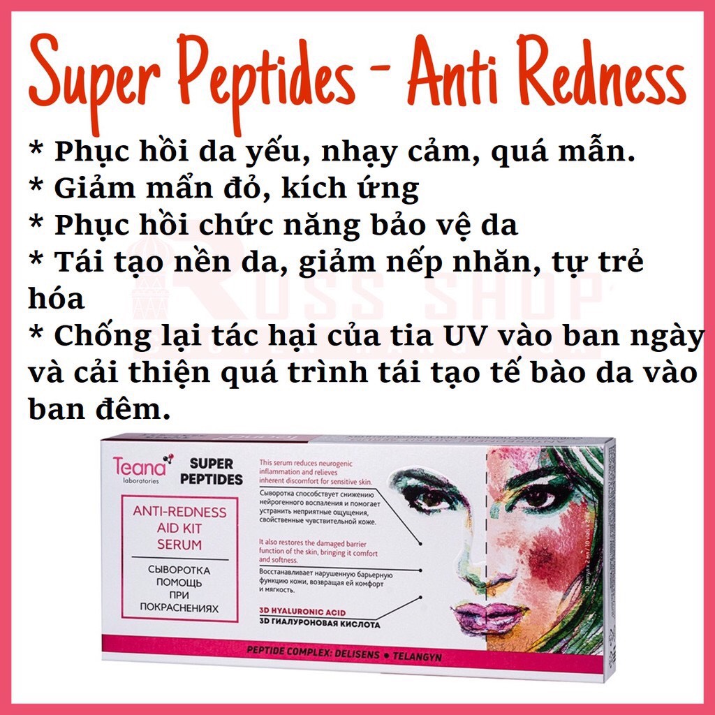 Serum Teana Anti-redness cho da mụn