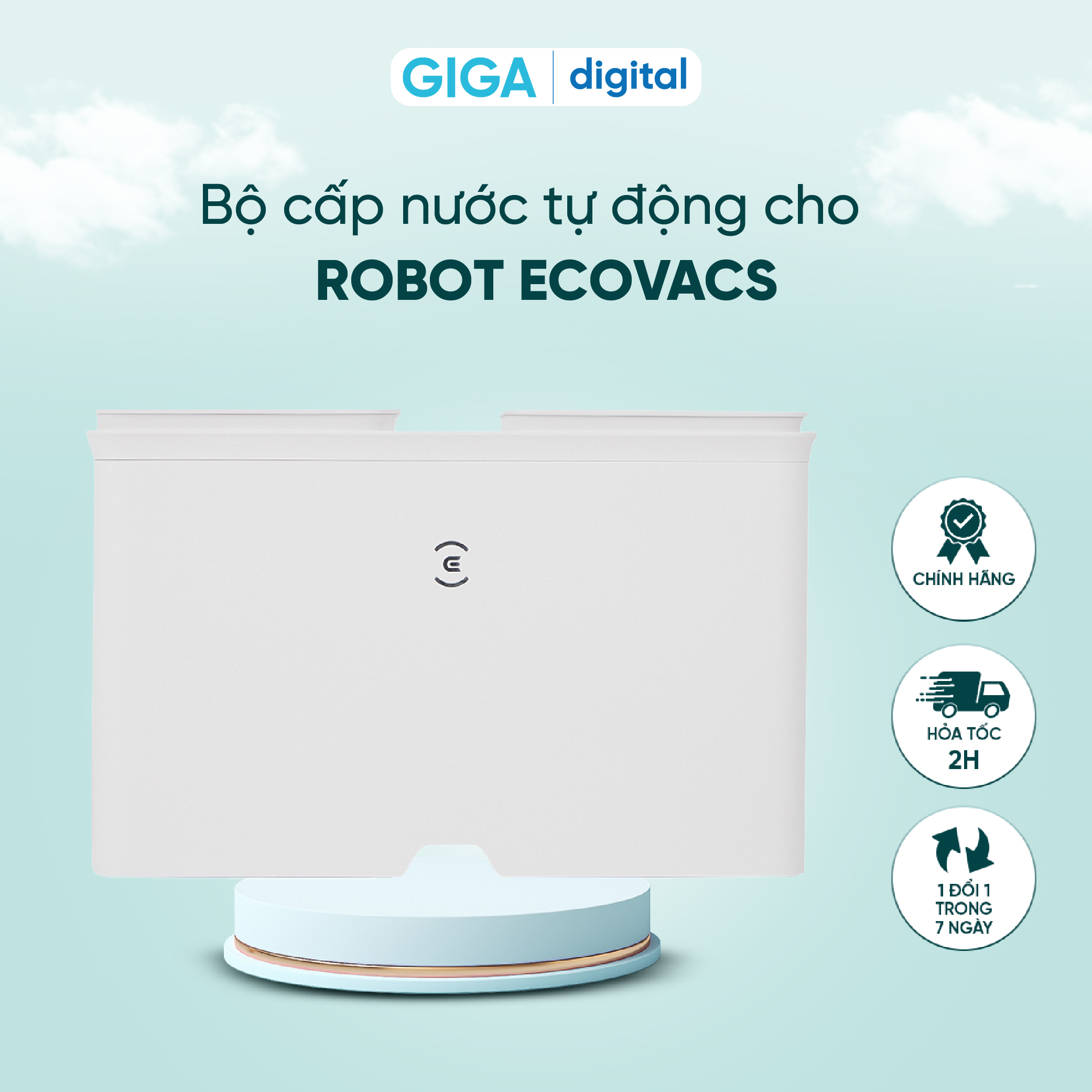Bộ cấp nước tự động cho robot hút bụi lau nhà Ecovacs Deebot - BH 12 Tháng