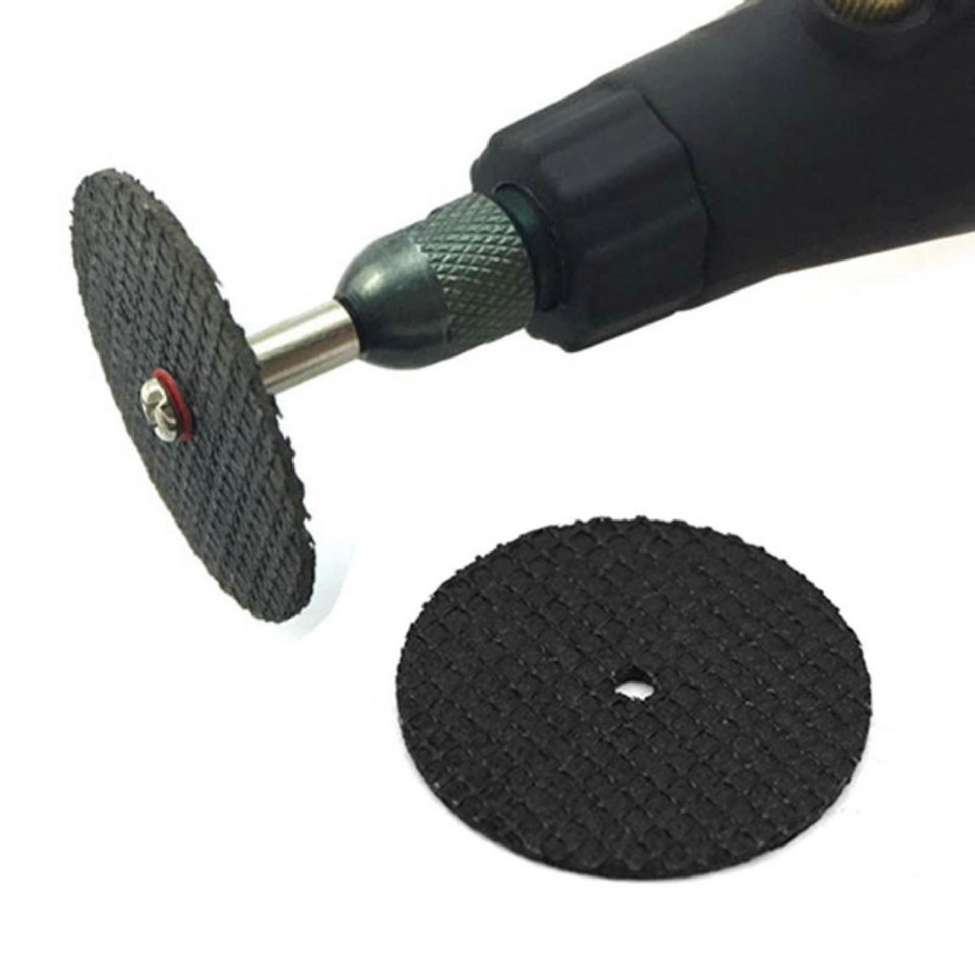 20 Đĩa đá cắt mini cho máy khoan mài cắt cầm tay mini (kèm trục)