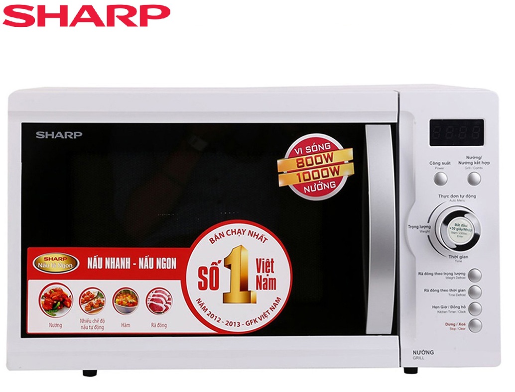 Lò vi sóng Sharp R-G371VN-W 23 lít