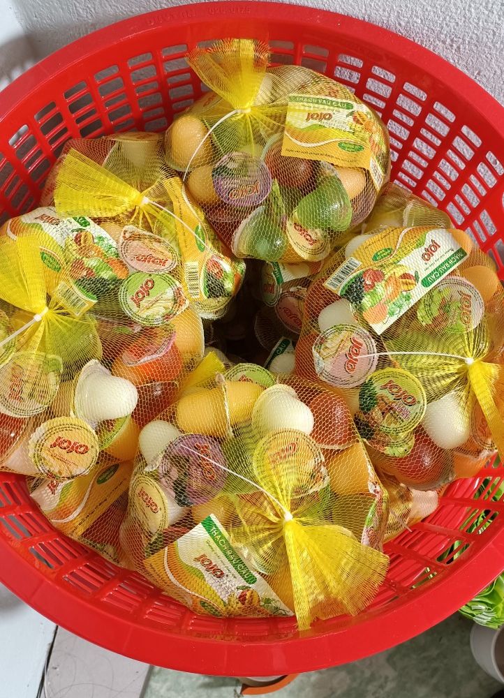 Combo 2 túi (1.4kg) thạch rau câu trái cây JOJO
