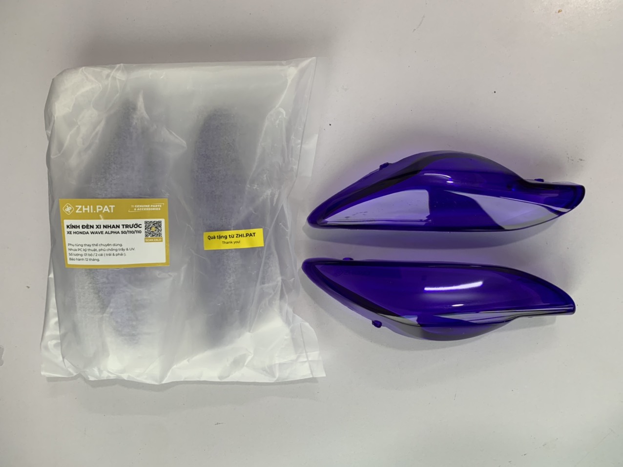 xi nhan zhipat cho wave 110, wave 100, wave 50 [ 1 cặp xi nhan trước]