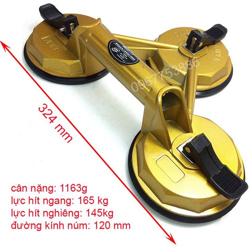 tay hít kính cao cấp