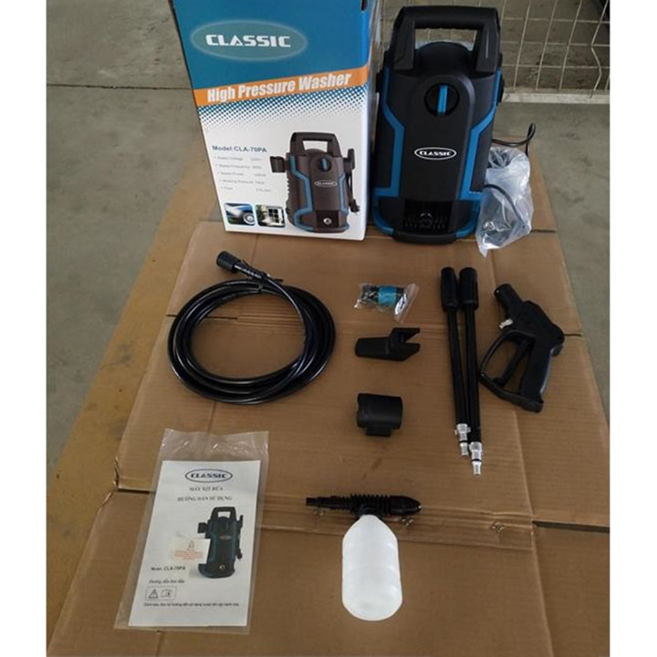 [HCM]Máy rửa xe áp lực cao Classic CLA-70PA