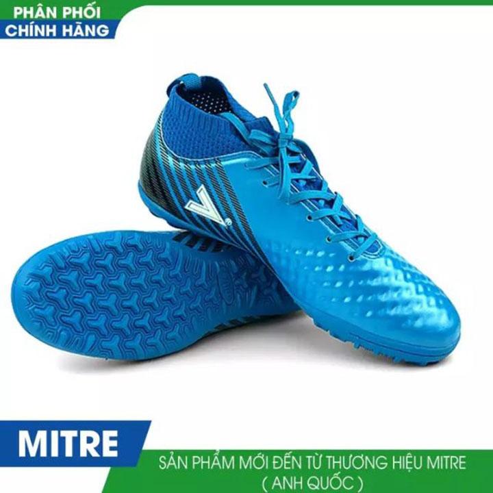 Giày đá bóng cao cấp MITRE 170434 Xanh