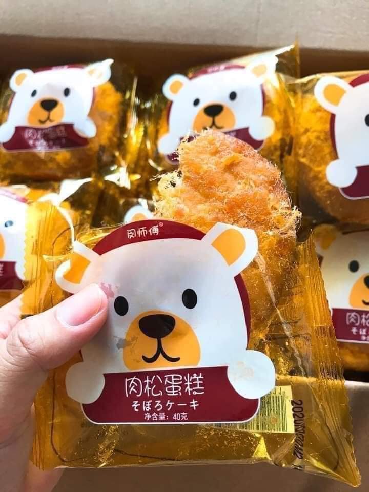[HCM](HCM SẴN) Bánh Ruốc Gấu thùng 1,5kg