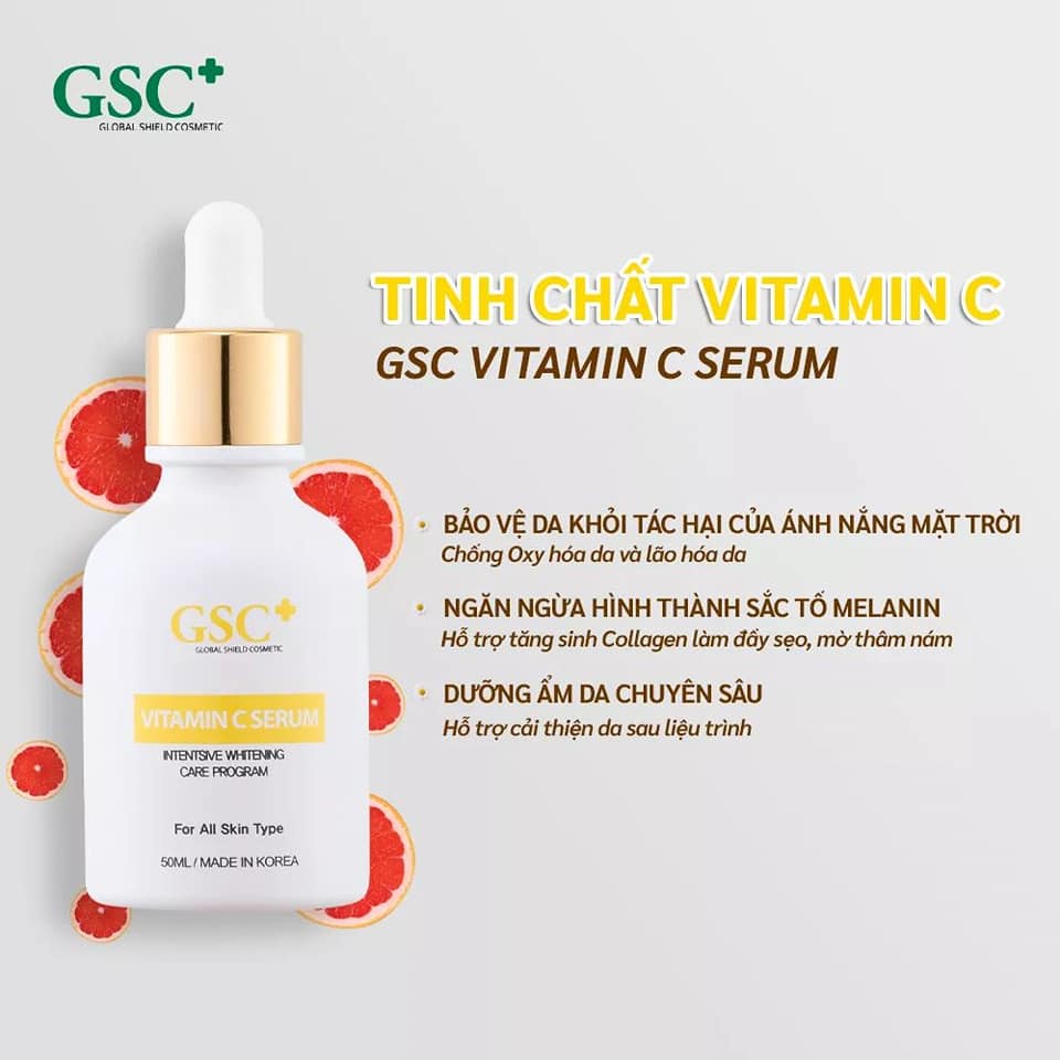 Tinh Chất Sáng Da Trị Thâm GSC Vitamin C Serum