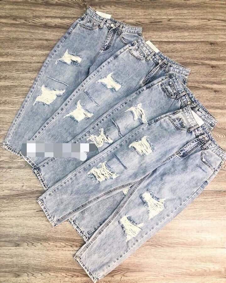 Quần baggy jean nữ thời trang julyshop94 ms894