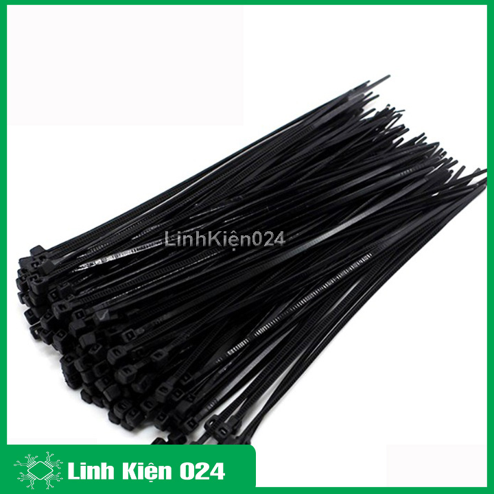 Dây thít đen 4X200mm Gói 500PCS