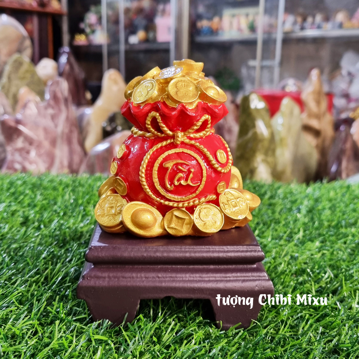 Túi vàng Tài Lộc Phúc màu đỏ - mang lại bình an - phú quý - thành công