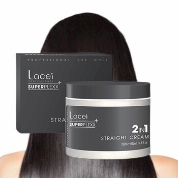 Duỗi Phủ Mịn Phục Hồi 2 Trong 1 Lacei Superplexx+ Straight Cream 500ml