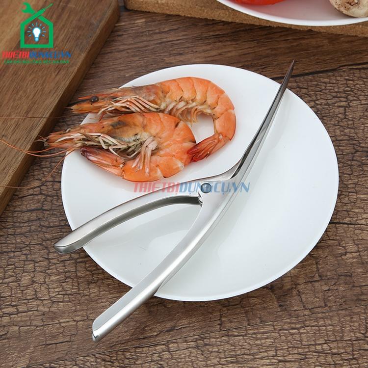 Dụng cụ lột vỏ tôm