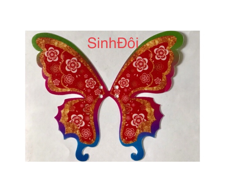 Cánh bướm - phụ kiện búp bê - 4 cái
