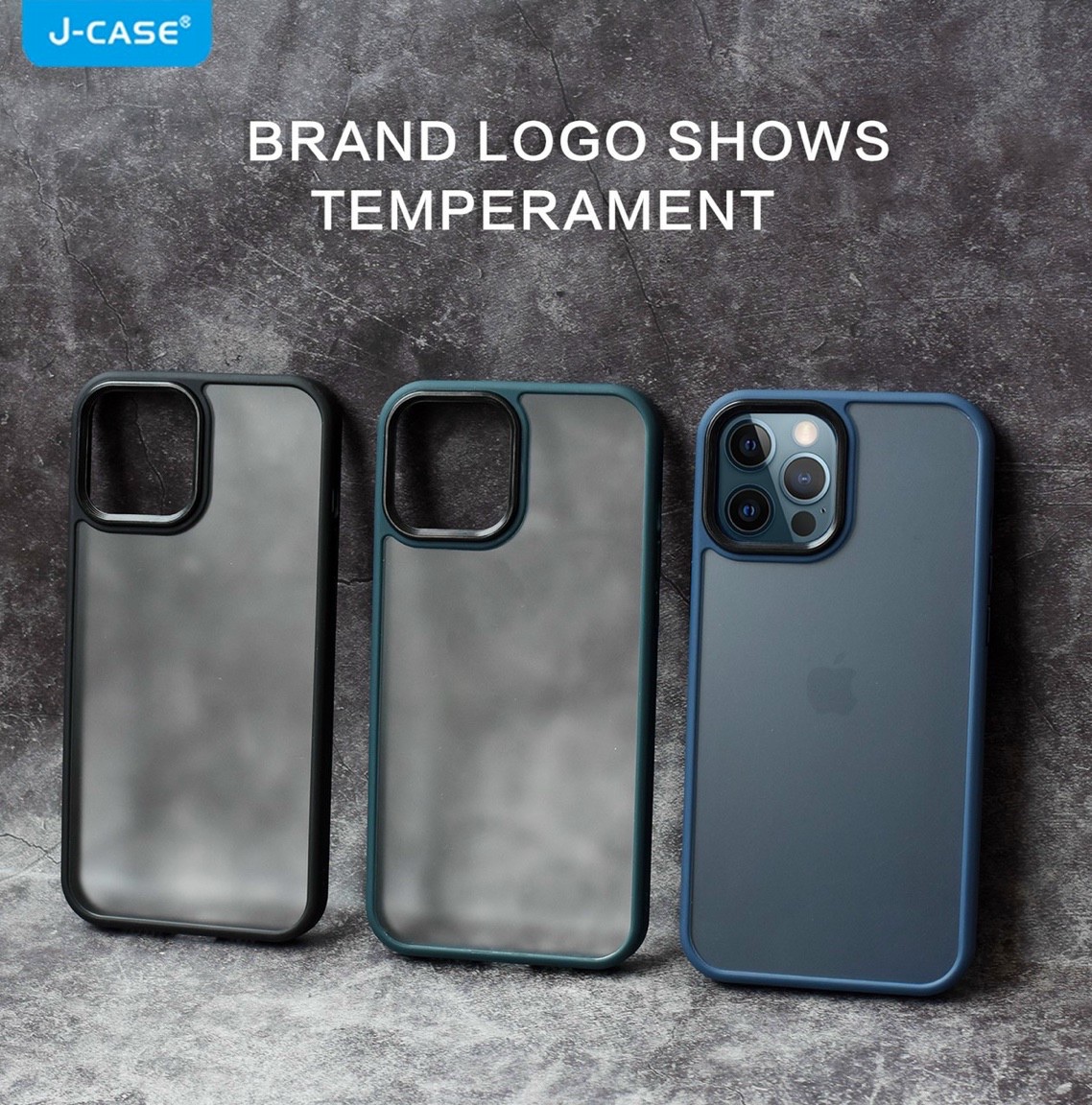 [ỐP LƯNG TRONG VIỀN MÀU] iPhone 13/ 13 Pro/ 13 Pro Max hiệu J-Case
