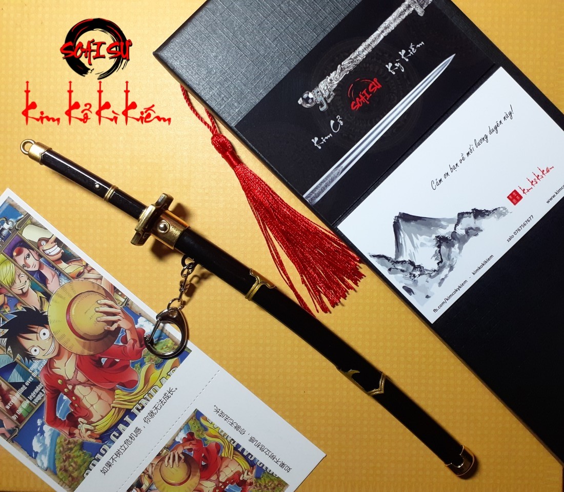 [HCM]Mô hình kiếm Tứ trụ Zoro 22CM - One Piece