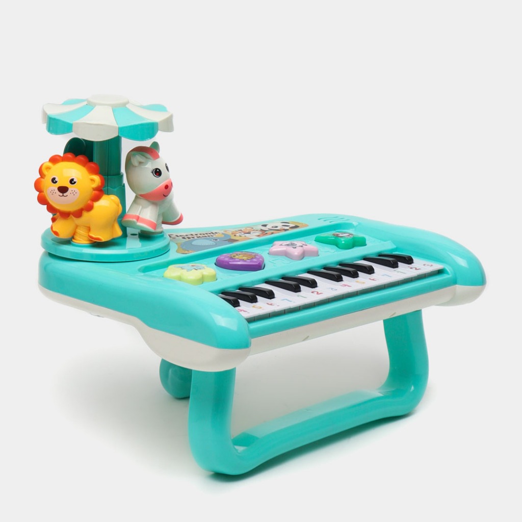 Đồ chơi Đàn piano hình thú có đèn đáng yêu cho bé