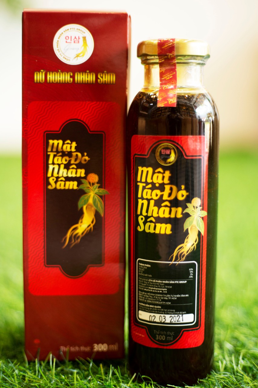 Mật nhân sâm táo đỏ 300ml