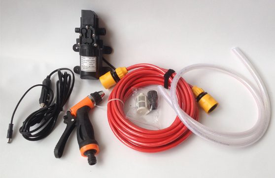 Bộ Máy Bơm Rửa Xe Mini Tăng Áp Lực Nước Siêu Mạnh