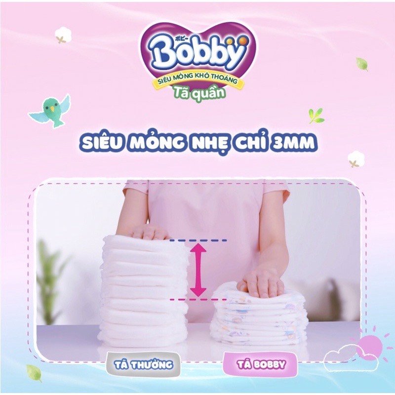 Tã Bobby Quần XXL 76 Miếng (cho bé 16kg)