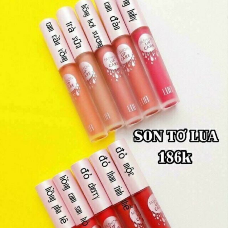 Son Tơ Lua - Tặng Kèm Son Dưỡng