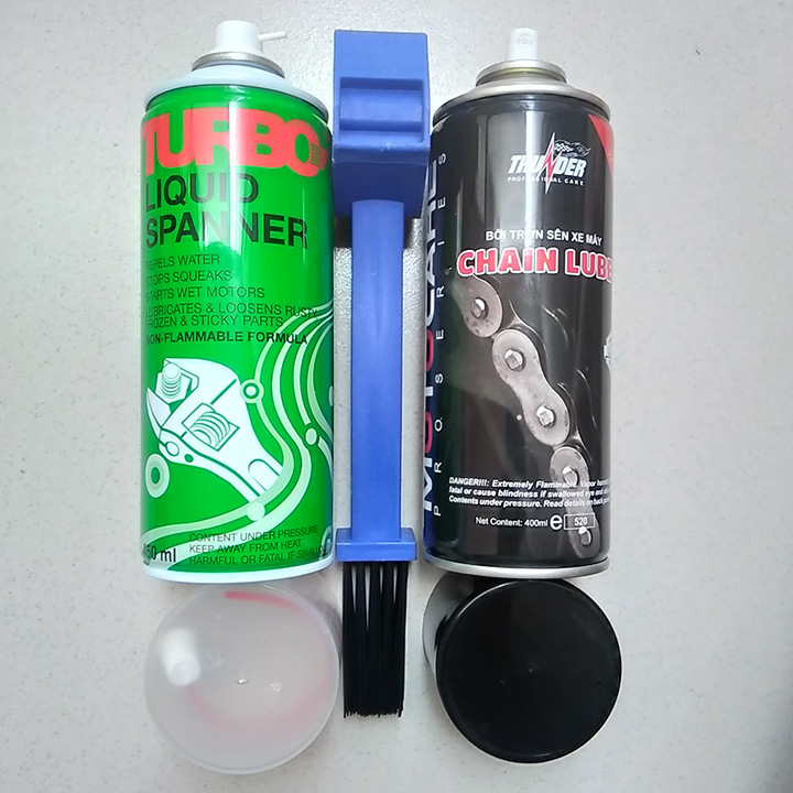 BỘ CHĂM SÓC VÀ BẢO DƯỠNG SÊN TURBO, CHÀ SÊN, THUNDER 400