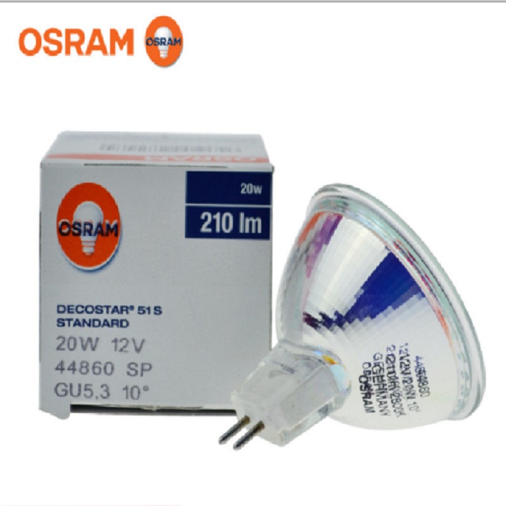 OSRAM 44860 Bóng đèn halogen chén 12V 20w Đức