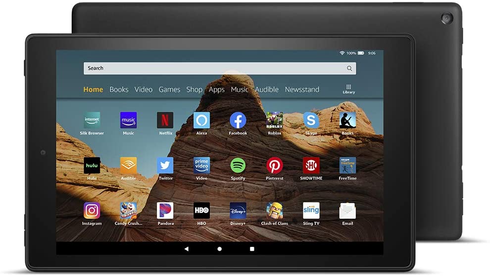 Máy Tính Bảng Kindle Fire HD109th 32GB 2019 - Hàng Nhập Khẩu - Balck