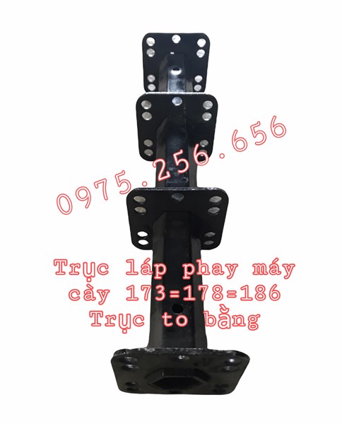 Trục lắp phay máy cày 173=178=186 lỗ to trục bằng máy cày máy cày ruộng