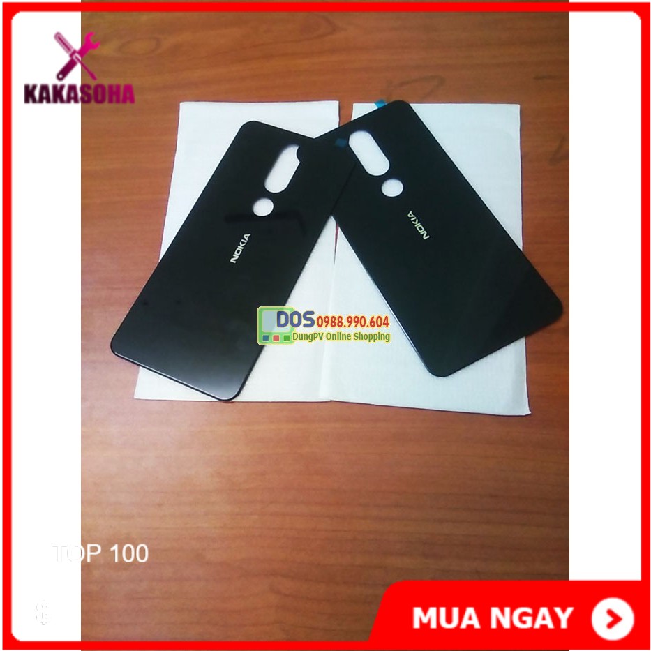Vỏ, nắp lưng nokia 6.1 plus, nokia x6 2018