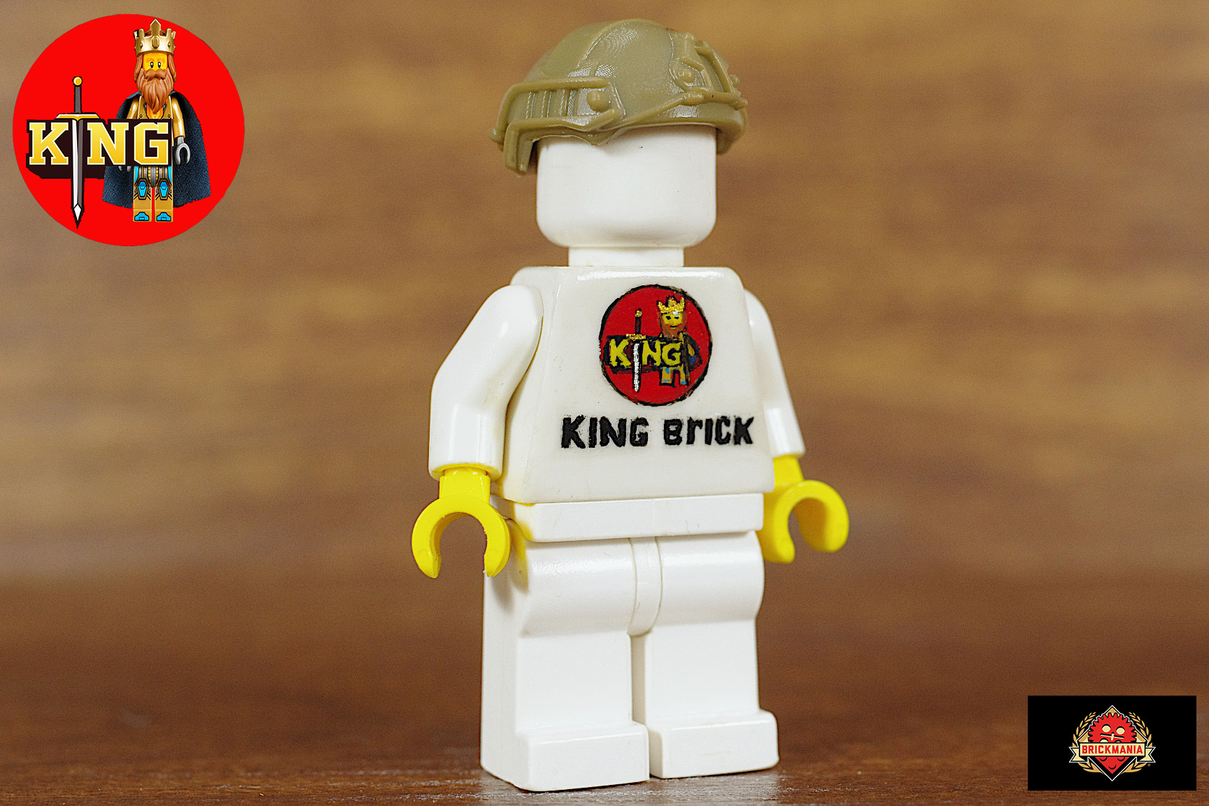 [Ảnh thật] [Chính hãng] Brickmania Modern FAST Helmet (No Ears) – Dark Tan