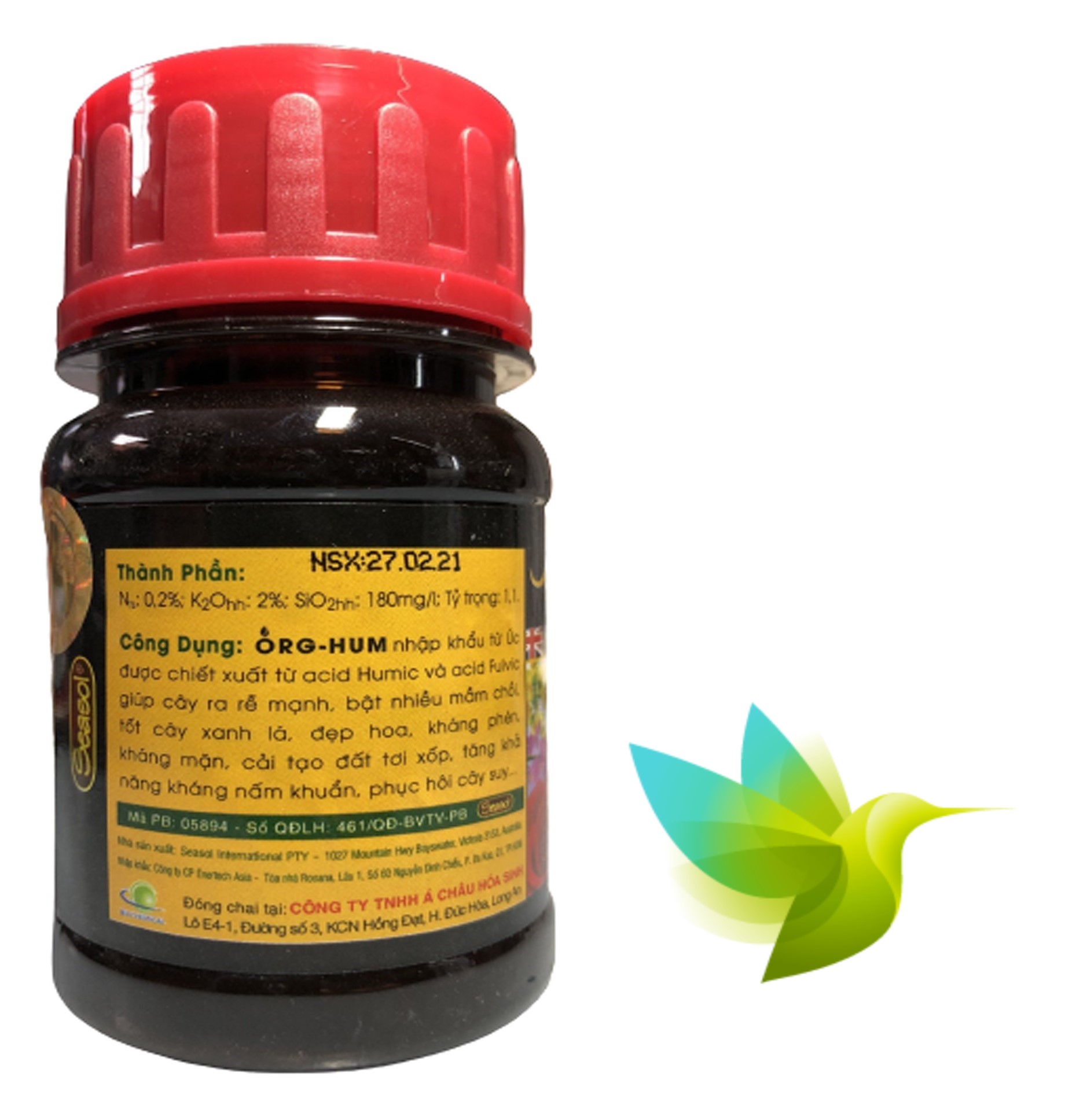 Phân Bón Lá Đa Trung Lượng Org-Hum - #412A# 100ml