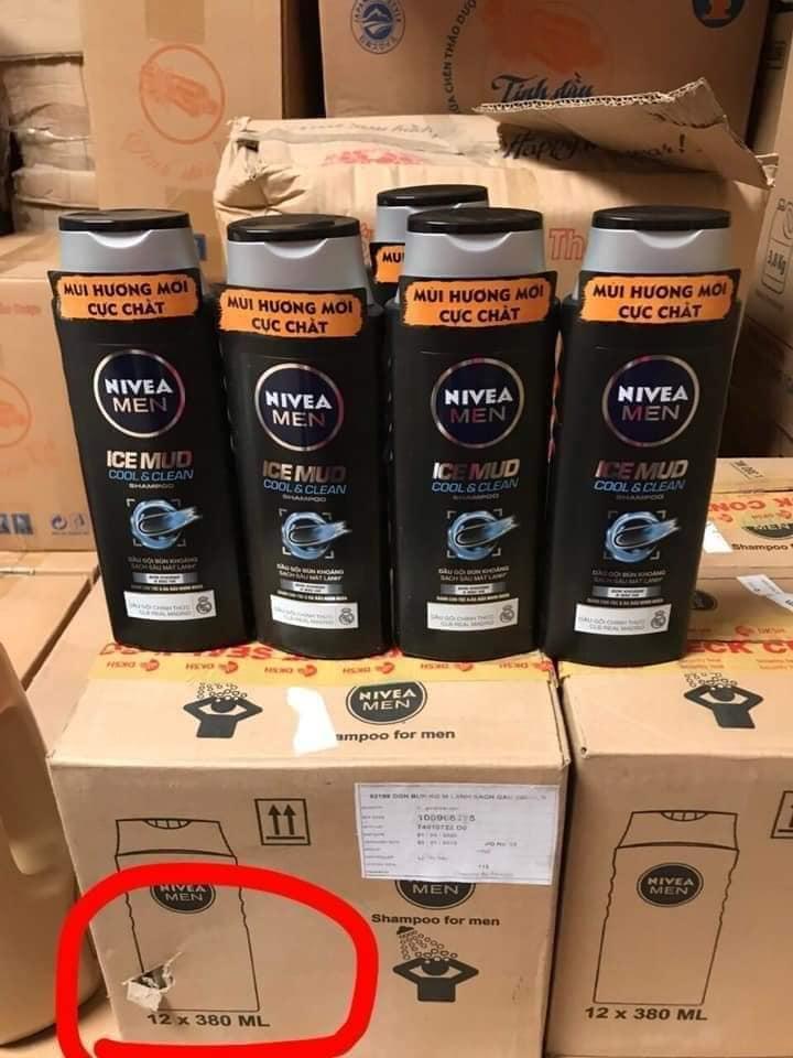 Dầu gội bùn khoáng Nivea Men 380ml