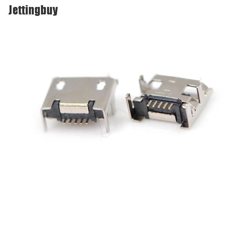 Jettingbuy 20 Cái Cổng Kết Nối Giắc Cắm DIP 5 Chân Micro USB Loại B Cái