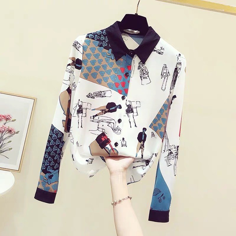 ÁO KIỂU NỮ CỔ ĐỨNG TRẺ TRUNG