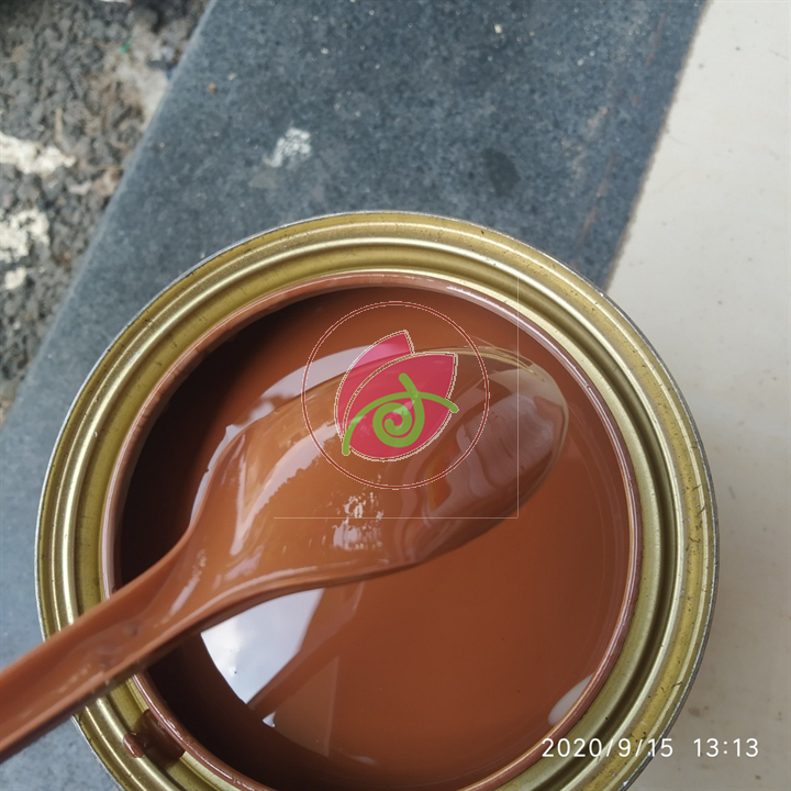 Sơn sắt MẠ KẼM màu gỗ , màu da bò epoxy 2K GALANT, 2 thành phần 800ml