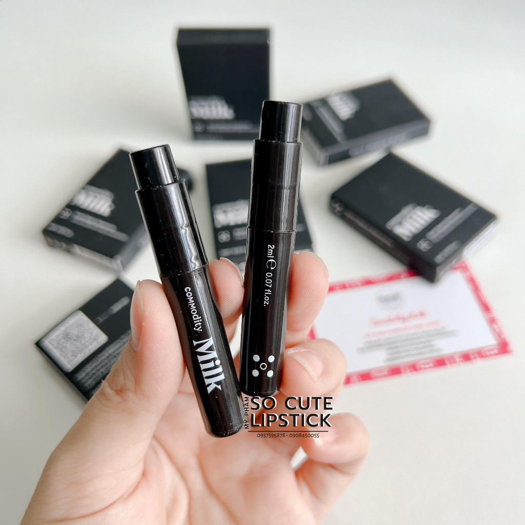Vial chính hãng nước hoa Commodity Milk Expressive Perfume Spray 2ml