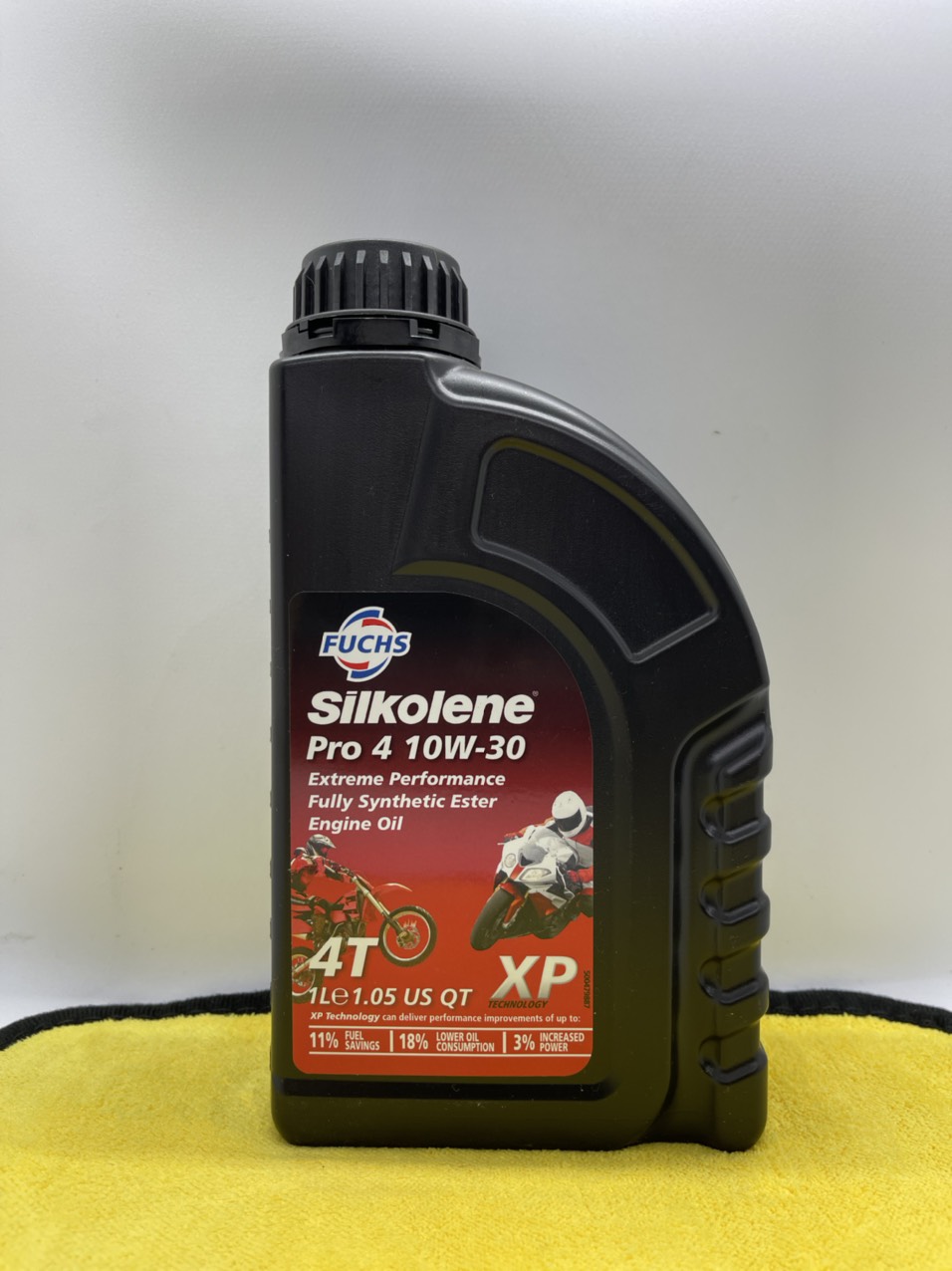 [HCM]Nhớt xe máy Fuchs Silkolene Pro 4 10W30 XP 1L