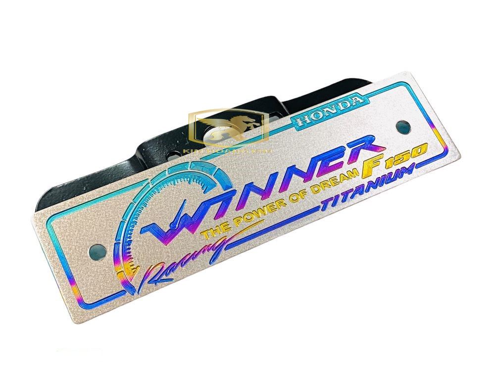 Bảng tên TITANIUM 3D dành cho Winner (100% TITAN)