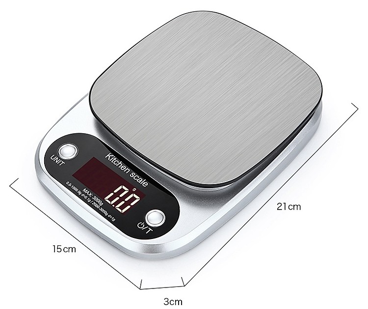 Cân tiểu ly điện tử nhà bếp Ebalance Kitchen Scale 0.1g đến 3kg, cân thực phẩm